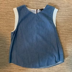 Theory cotton denim style t shirt